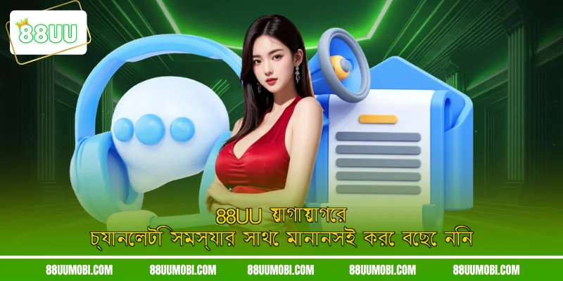 88UU যোগাযোগের চ্যানেলটি সমস্যার সাথে মানানসই করে বেছে নিন
