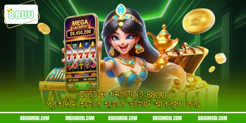 গোল্ডেন এম্পায়ার 88UU প্রতিদিন হাজার হাজার ভিজিট আকর্ষণ করে